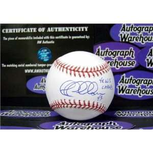 Jeff Nelson Autographed/Hand Signed Baseball inscribed 4X WS Champs