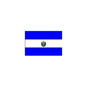   ft. El Salvador Flag Seal for Parades & Display Patio, Lawn & Garden