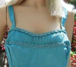 VTG 50s DEADSTOCK TURQUOISE LEE SWIMPLAY SWIMSUIT NWT L  