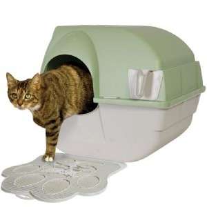Omega Paw Self Cleaning Cat Litter Box REGULAR w/MAT  