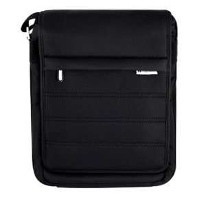 CaseCrown Padded Vertical Mobile Messenger Bag (Black) for Acer Aspire 