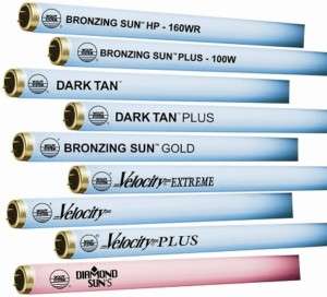 24 New Tanning Bed Bulbs Wolff Dark Tan Elite F73 100W  