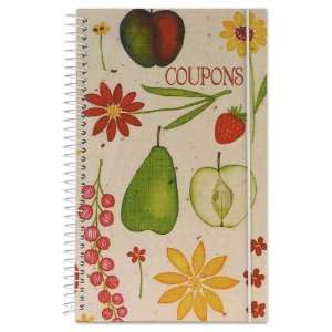 Coupon Organizer Book   Fruit & Flower by Meadowsweet Kitchens  