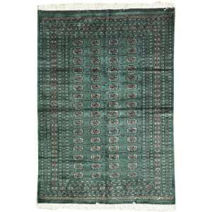  60 x 86 Handmade Knotted Turkoman Bokhara New Area Rug 