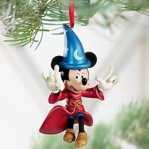 DISNEY 2011 SORCERER MICKEY MOUSE ORNAMENT NEW IN BOX  