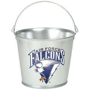  Air Force Falcons Bucket 5 Quart Galvanized Pail Sports 