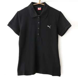 BN PUMA Basic Womens Polo Shirt Black S XXL  