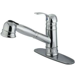   PGS7571WEL single handle pull out kitchen faucet