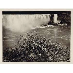  1927 American Bridal Veil Falls Niagara NY Photogravure 
