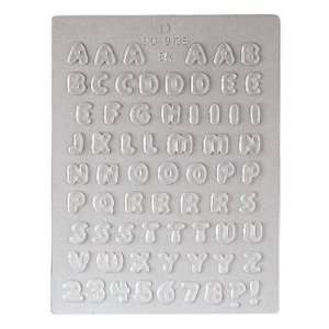  Letter and Number Chocolate Mold