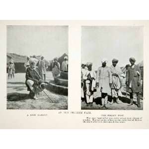  1907 Print Hindu Pilgrimage Fair Festival Ardh Kumbh Mela 
