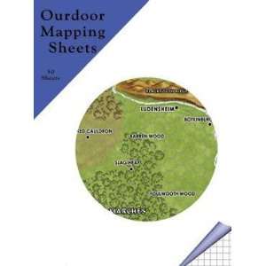    Outdoor Mapping Sheets (1 hex graph paper pack) 