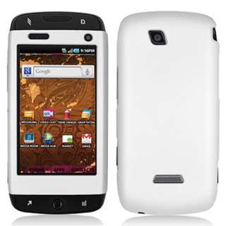Mobile Samsung SideKick 4G T839 White Rubberized Hard Case Cover 