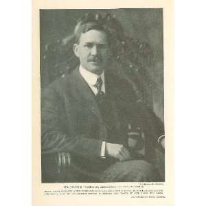   1908 Print James R Garfield Secretary of the Interior 