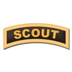 United States Army Scout Tab Decal Sticker 5.5 
