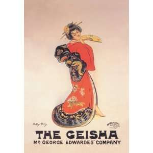  Geisha Mr. George Edwardes Company 16X24 Giclee Paper 