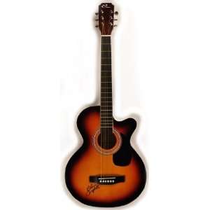 Glen Campbell Authentic Autographed Elececa Acoustic Guitar