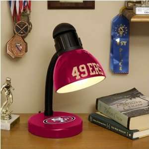  San Francisco 49ers Red Desk Lamp