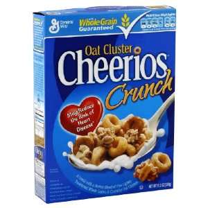 General Mills Cheerios Oat Cluster Crunch Cereal, 11.3 oz (Pack of 6 