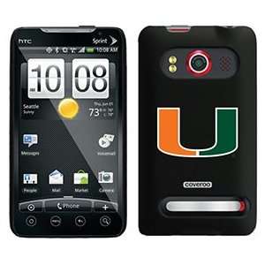  University of Miami U on HTC Evo 4G Case  Players 