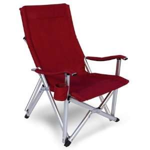  Deluxe Folding Luxury Lawn Chair with Cup Holder Sports 