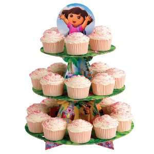   Lets Party By WILTON Dora the Explorer Cupcake Stand 