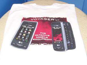 Voyager & Venus LG Cell Phone   VERIZON T  Shirt XL New  