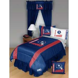 New York Giants NFL Side Line Collection Bed Complete Set  
