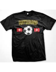 Switzerland Flags International Soccer T Shirt, Swiss National Pride 