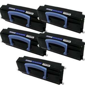  5 Pack 1700 Laser Toner Cartridge Non OEM Fits Dell 1700 