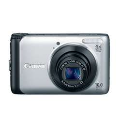 Canon PowerShot A3000IS 10MP Silver Digital Camera  