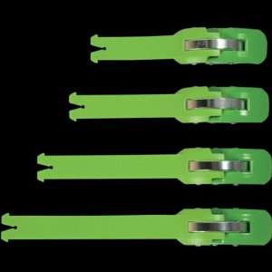    Alpinestars Tech 10 Strap Set , Color Green 25LOT10 60 Automotive