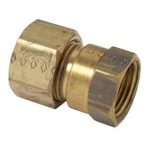 Brasscraft 66 6 6 3/8 O.D. by 3/8  Inch Female Reducing Adapter, Rough 