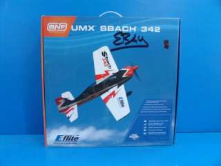 flite UMX Sbach 342 Ultra Micro R/C RC Airplane BNF Brushless BL 