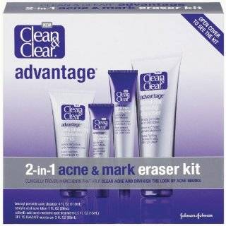  Clean & Clear Advantage Acne Control Kit, Cleanser 4 Ounce 