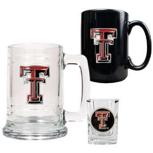  Texas Tech Red Raiders NCAA 15oz Tankard, 15oz Ceramic Mug 
