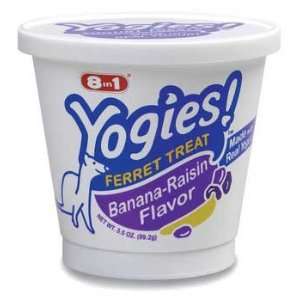   Yogies Banana and Raisin Flavor   For Ferrets   3.5 oz.