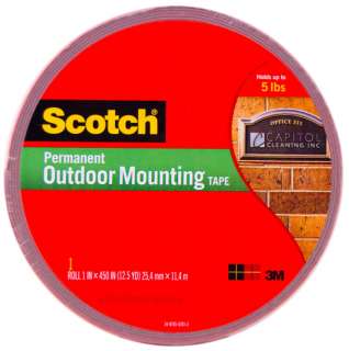 3M Scotch Outdoor Mounting Tape 4011 Long Double Sided  