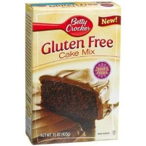 Betty Crocker Gluten Free Devils Food Cake Mix, 15 oz Boxes, 6 ct 
