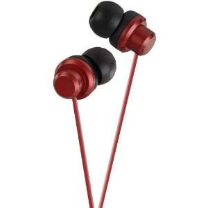  NEW JVC HAFX8R RIPTIDZ INNER EAR HEADPHONES (RED) (HAFX8R 