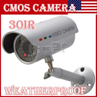380TVL Security Video Audio IR CCTV Camera Night Vision  