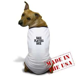  bass players rock Funny Dog T Shirt by  Pet 