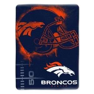   Broncos NFL Impact Micro Raschel Blanket (60x80)