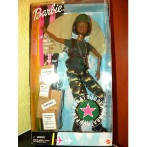  African American Barbie Paratrooper Toys & Games
