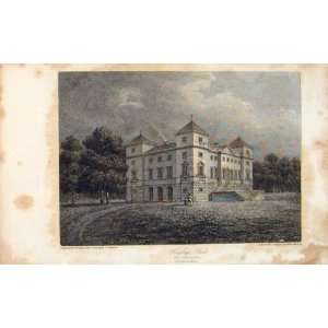   Hagle Park Lord Lyttlton Worcester England Old Print