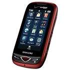   Samsung Reality U820 No Contract 3G Camera QWERTY Cell Phone Red Used