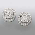 David Tutera 3/4 cttw Certified Diamond Signature Earrings 14k White 