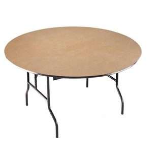  Folding 60 Round Plywood Core Folding Table by Midwest Folding 