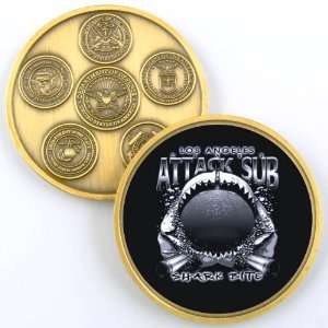  LOS ANGELES CLASS ATTACK SUB SSN CHALLENGE COIN YP549 