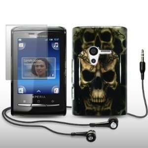  SONY ERICSSON XPERIA X10 MINI SKULLS PATTERN BACK COVER 